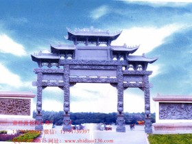 建造陵园牌坊石雕应该注意什么呢