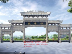 青石牌坊为什么适合古建筑