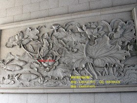 石雕照壁建筑展现中华的风采