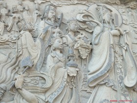 大型石雕观音菩萨雕像是怎样的?如何规划设计?