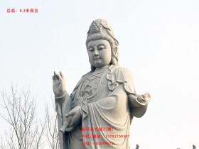 观音菩萨雕像是一座佛教寺院必然请回的佛像之一
