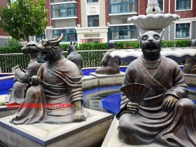 思越木结构|铜马工艺品的铸造材料!