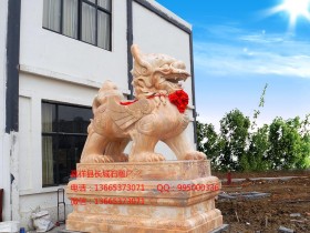 工艺好的石雕貔貅样式