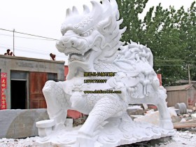 石雕麒麟的吉祥文化