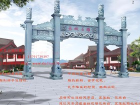 新农村牌楼建造应该注意的基本事项