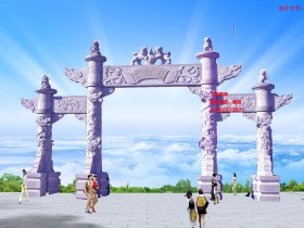 山东农村牌坊雕刻注意事项