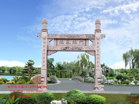 农村牌坊雕刻有哪些经典图案选择