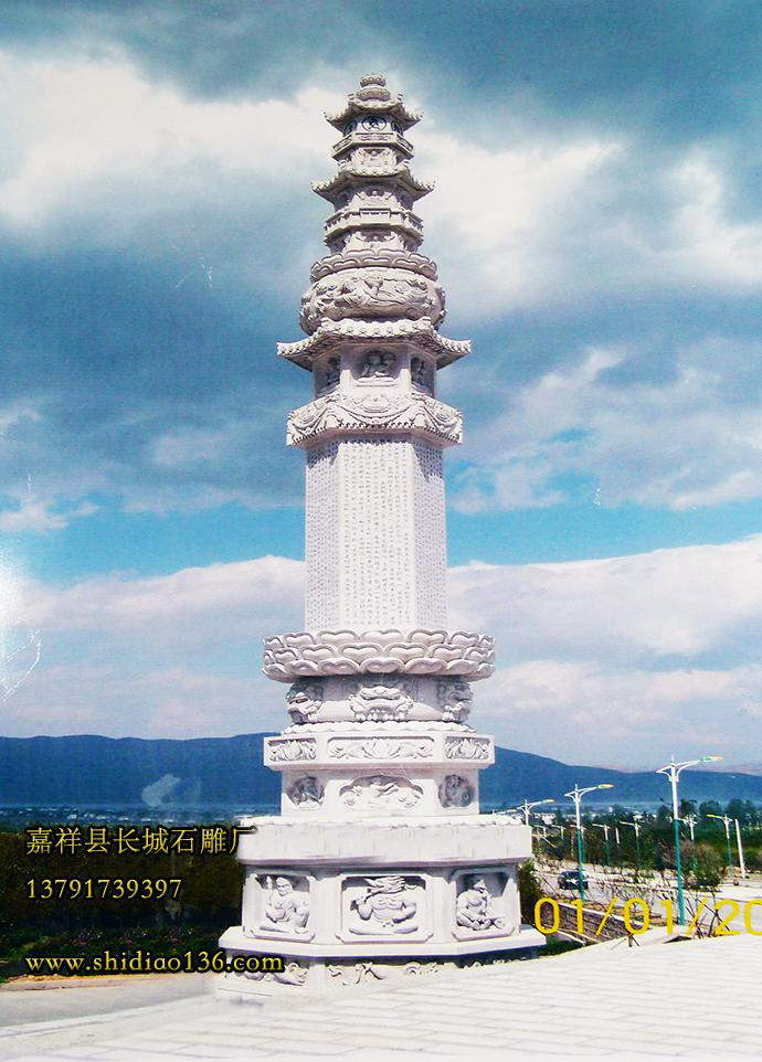 宝塔，金刚宝座塔，佛塔石雕