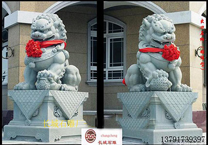 石狮子麒麟貔貅等石雕吉祥雕刻是怎么区分的