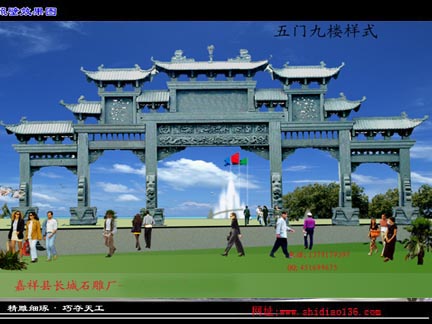 石牌坊_牌楼石雕的修建作用是什么