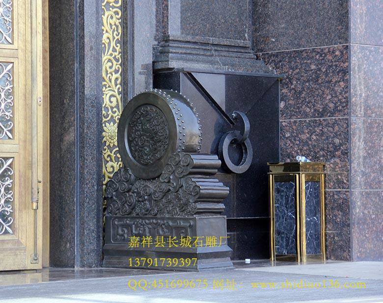 门墩石抱鼓
