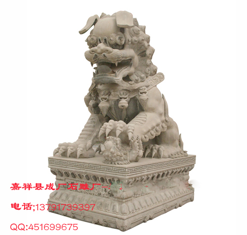 石狮子会成为家门口的象征