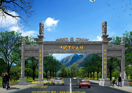 石牌坊只是用来装饰门面的吗