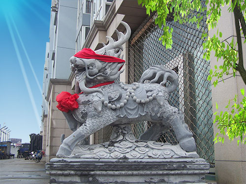 为什么都要将石麒麟视为吉祥的动物