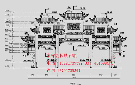 牌坊设计图纸和牌坊效果图需要什么