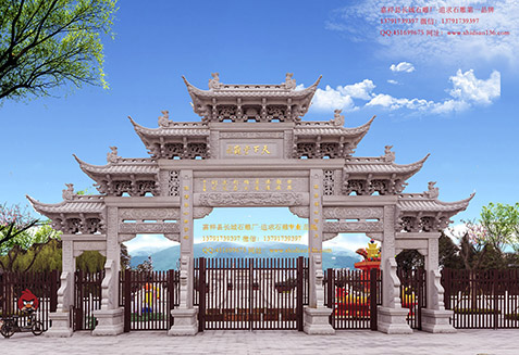 门楼牌坊制作的五大要点是什么