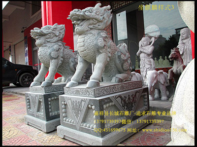 石雕麒麟厂家我们该怎么选择