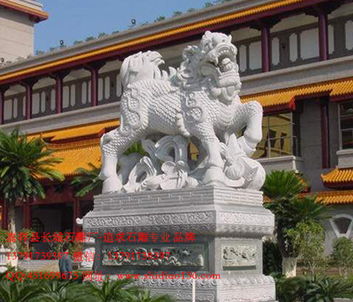 家中常有麒麟摆放