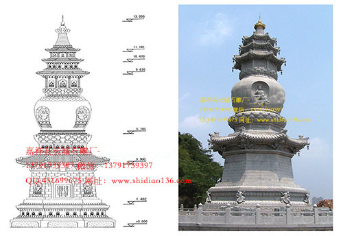  石雕佛塔_石塔_宝塔是怎么分类的