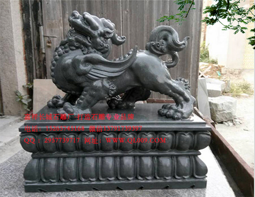 石刻貔貅生意人为什么都购买它