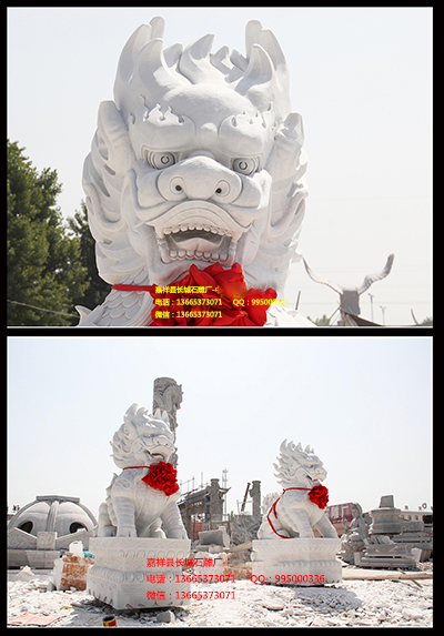 汉白玉麒麟的特点