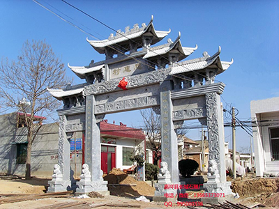 石牌坊雕刻基本事项介绍
