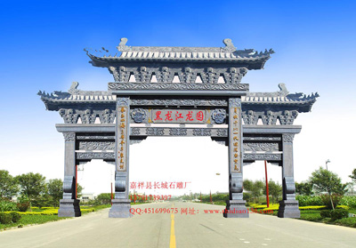 石牌坊石雕给景区负责人带来多元化的感受