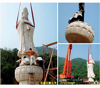 观音雕刻，寻得一份安静自在