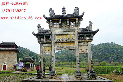 为什么司宪石雕牌坊在江南也仅此一例