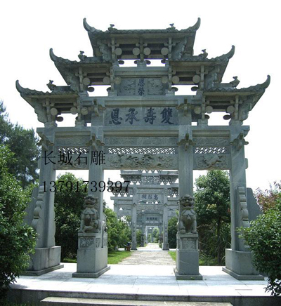 江南石牌坊名作介绍